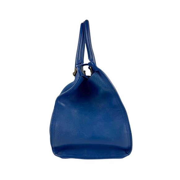 SAINT LAURENT Blue Leather Shoulder Bag - Picture 2 of 5